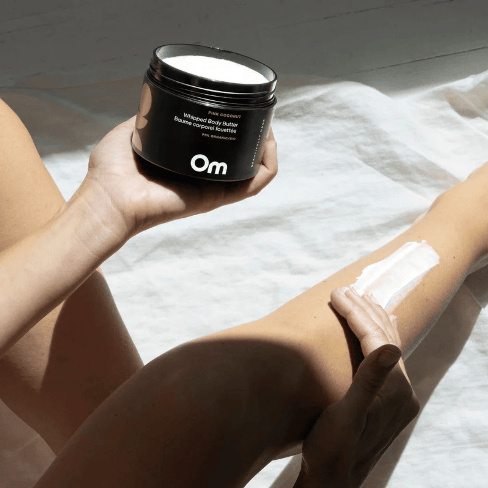 Om Pink Coconut Whipped Body Butter