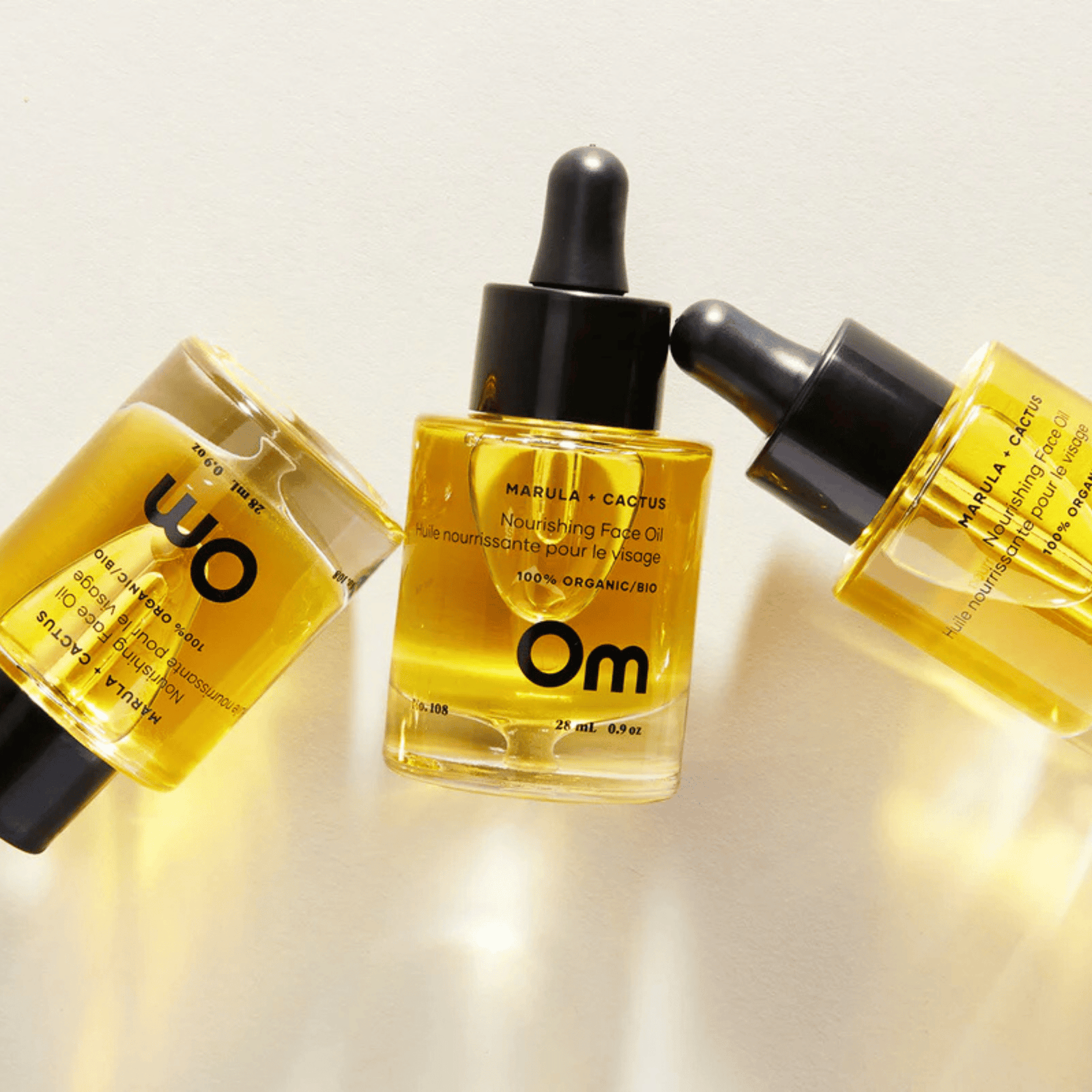 Om Marula + Cactus Nourishing Face Oil