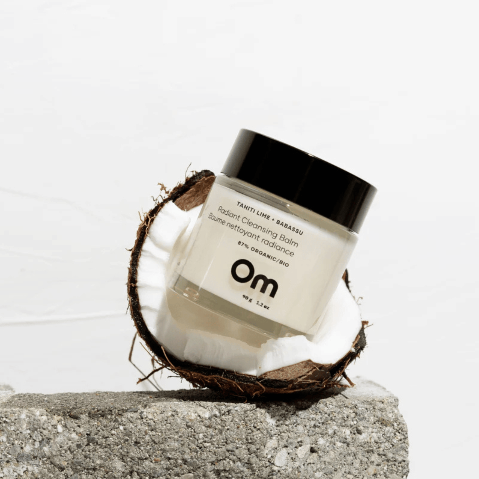 Om Tahiti Lime + Babassu Radiant Cleansing Balm