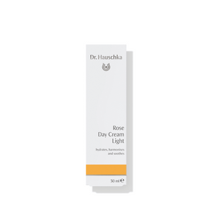 dr hauschka rose day cream light box