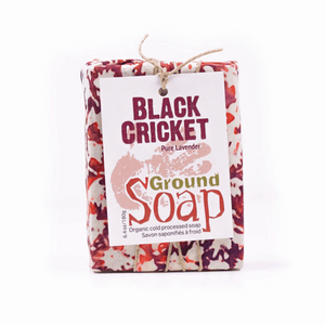 ground soap black cricket wrapped