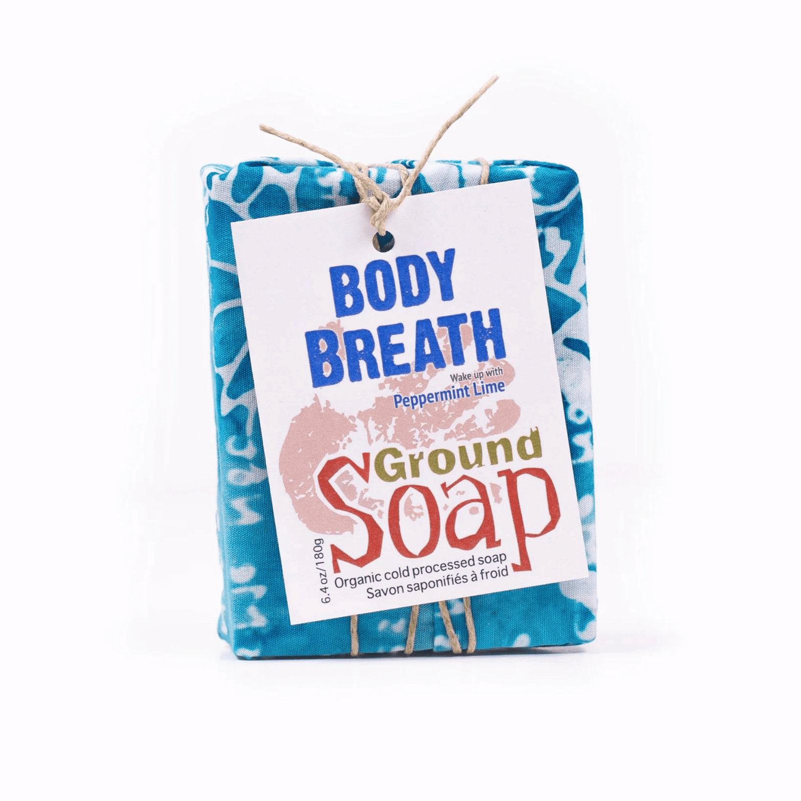 ground soap body breath wrapped