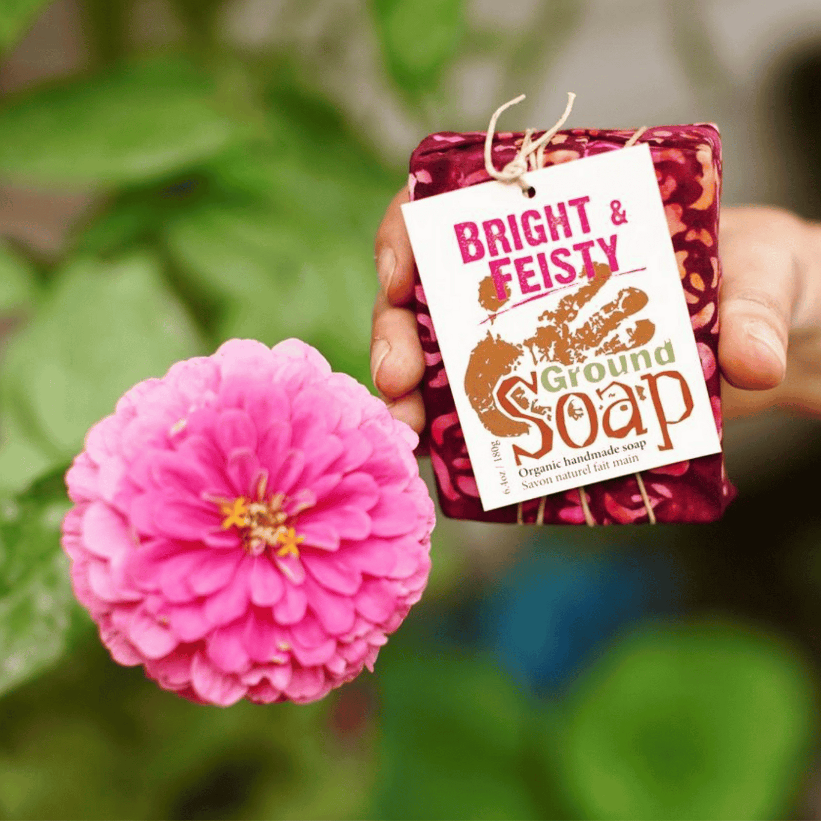 Ground Soap Bright and Feisty (citrus)