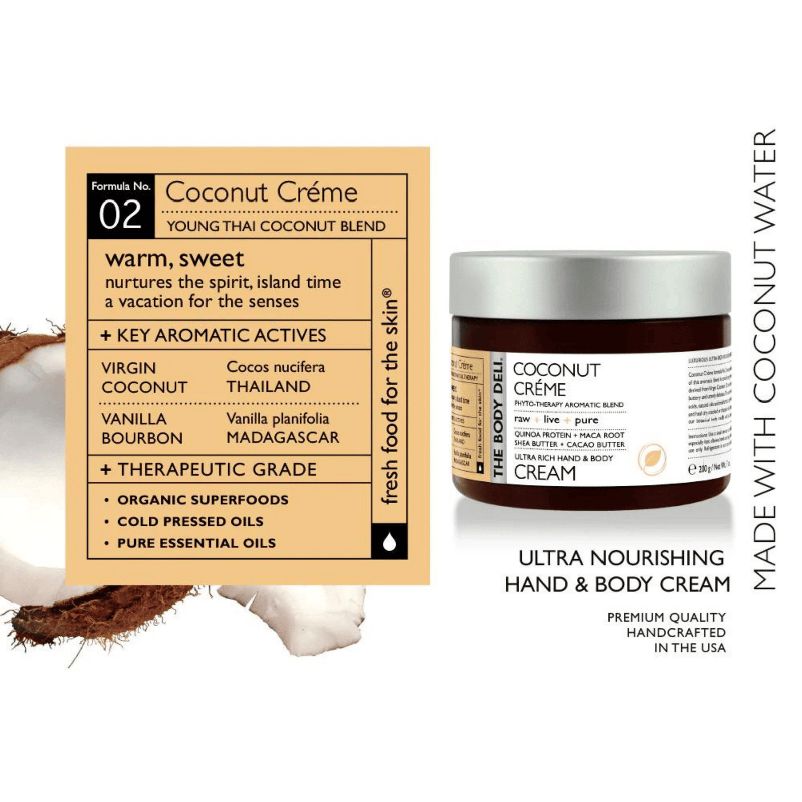 body deli coconut cream benefits