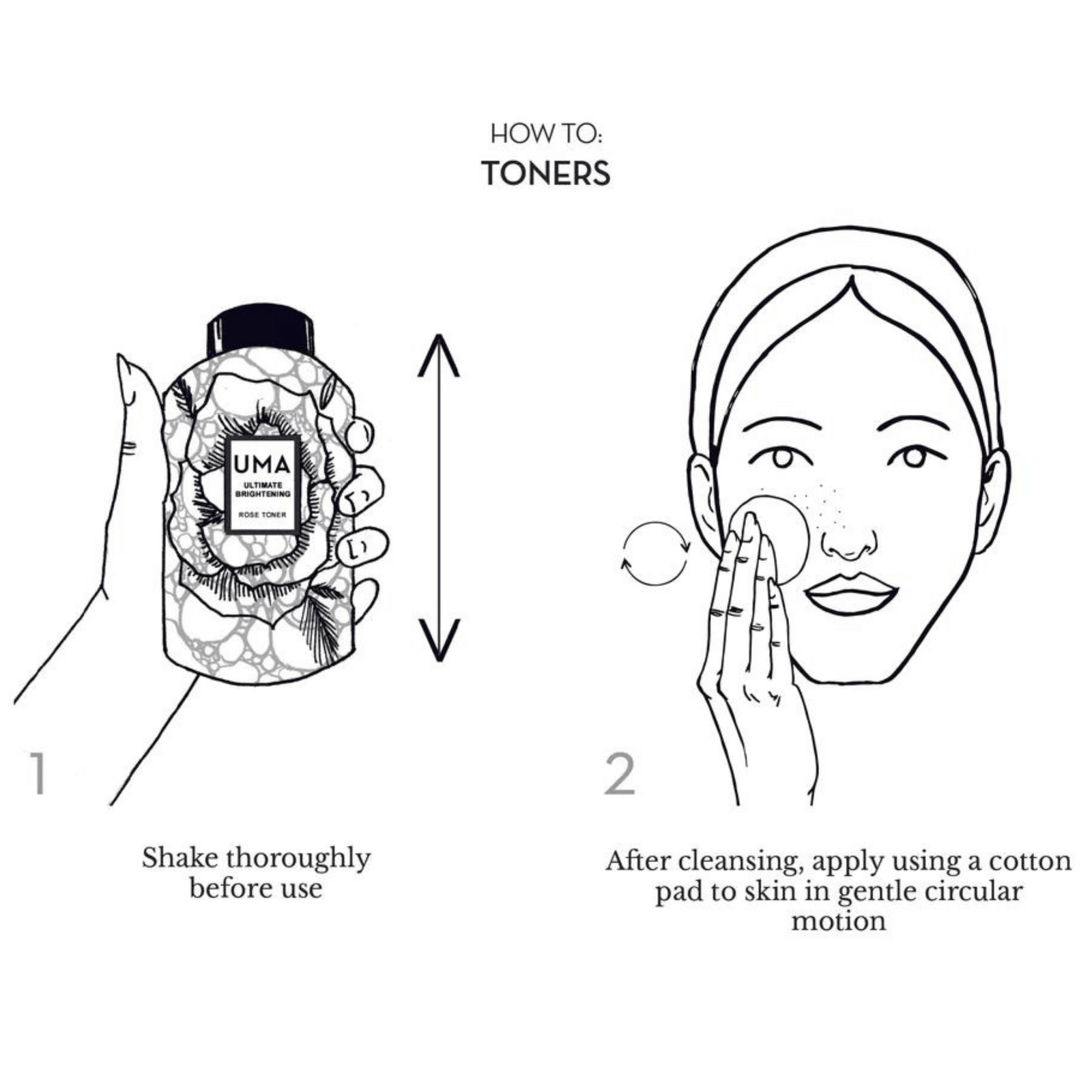 uma toner instructions