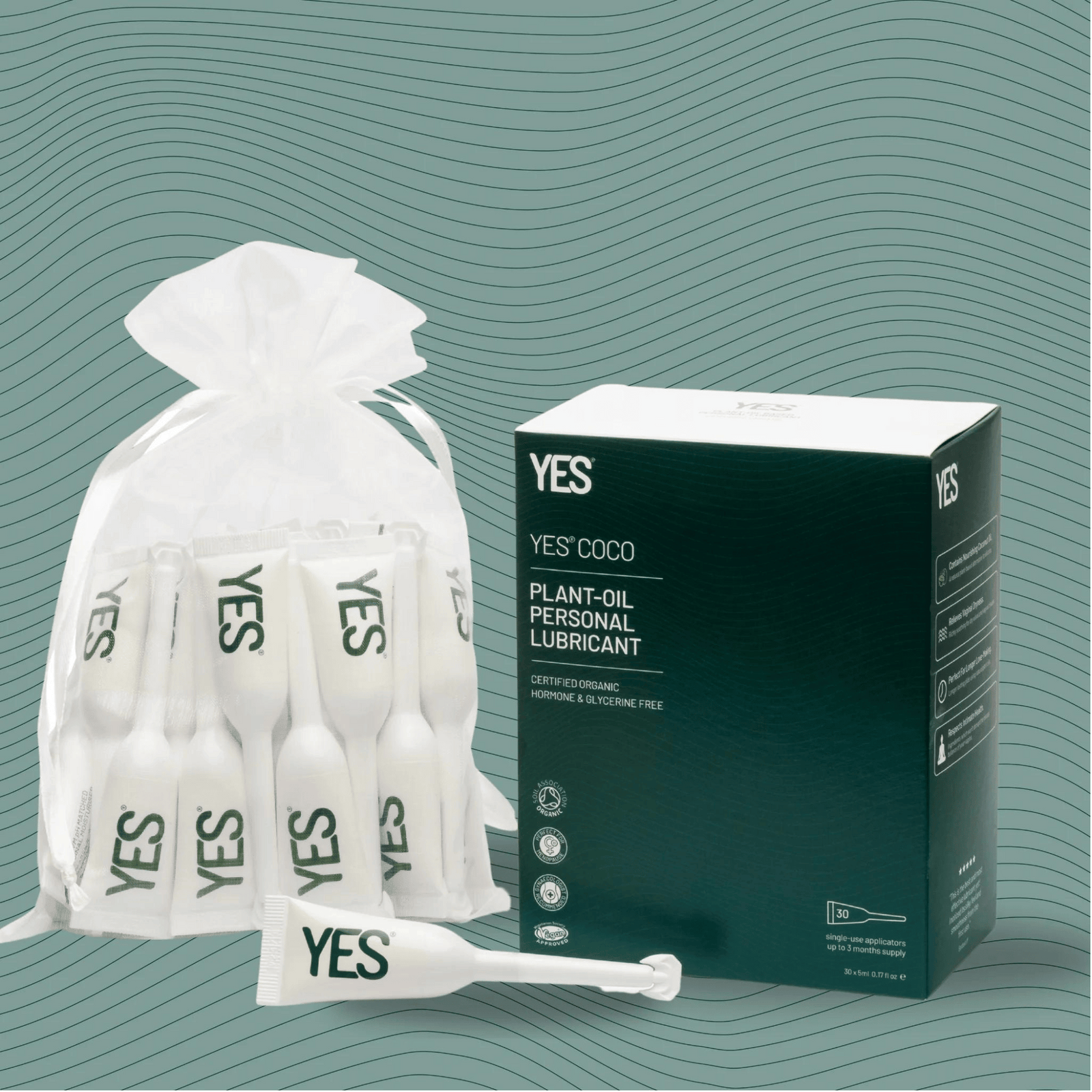 yes coco plant based oil applicator lubricant