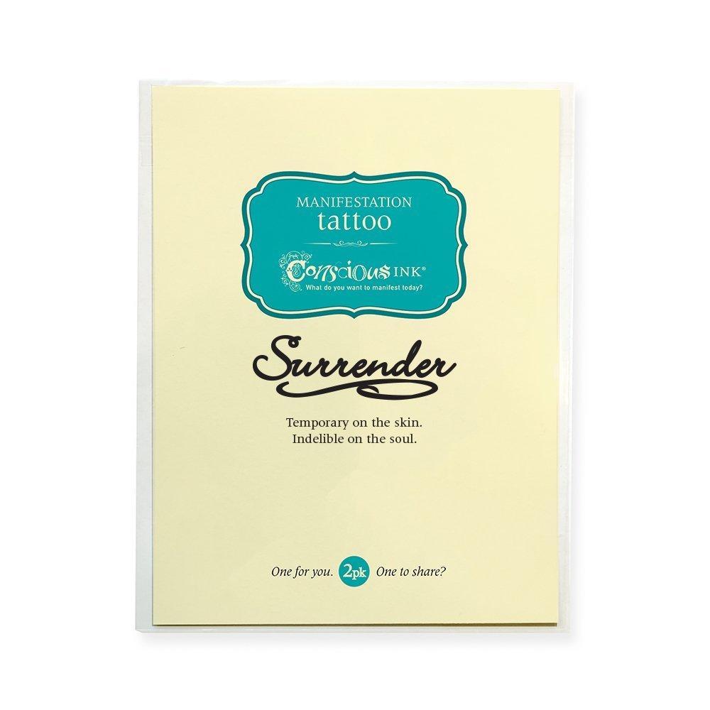 Conscious Ink Temporary Tattoo - Surrender