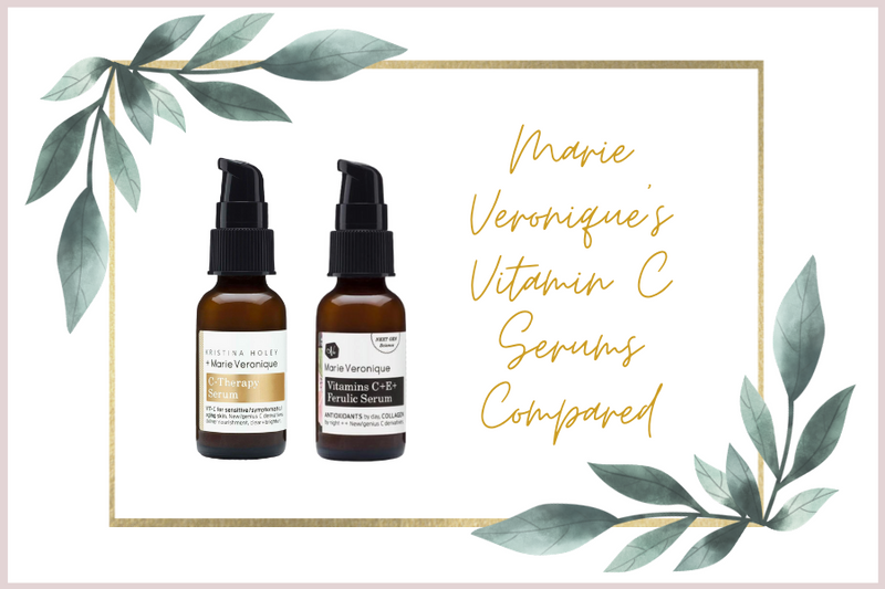 Comparing Marie Veronique's vitamin C serums