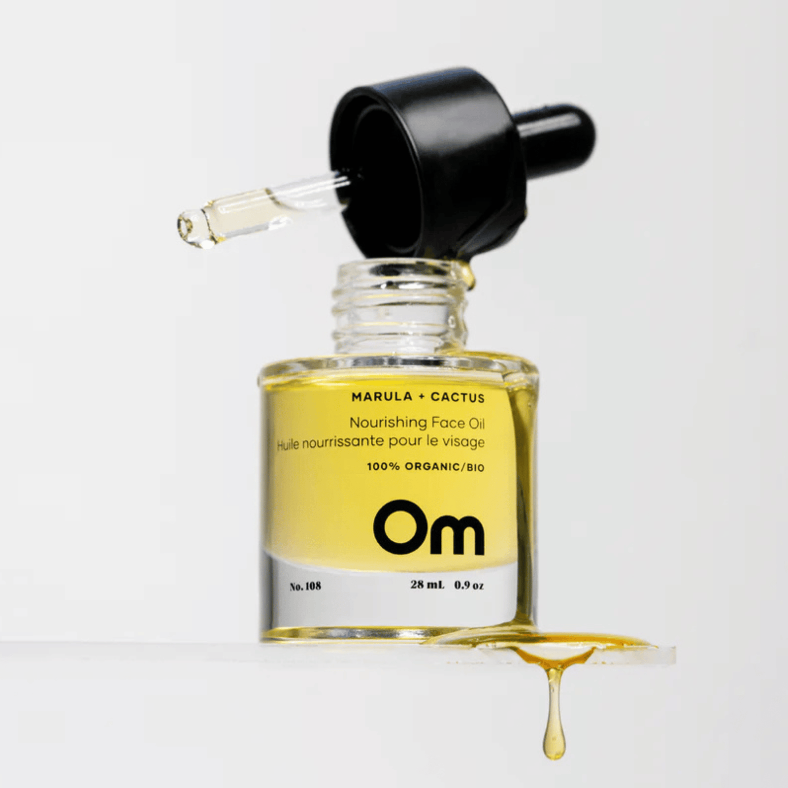 Om Marula + Cactus Nourishing Face Oil