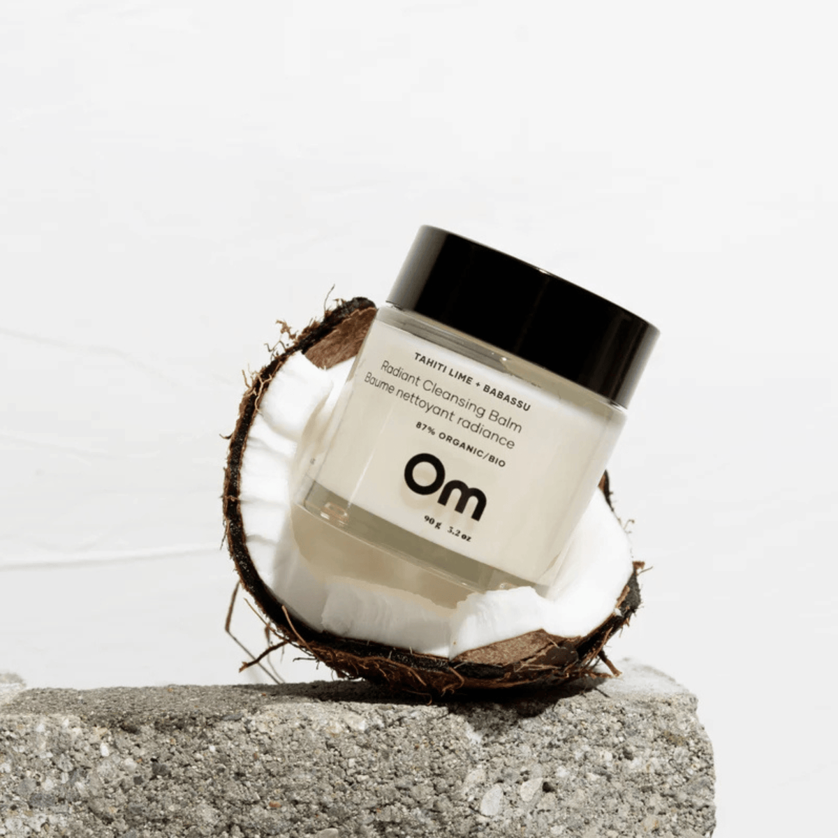 Om Tahiti Lime + Babassu Radiant Cleansing Balm