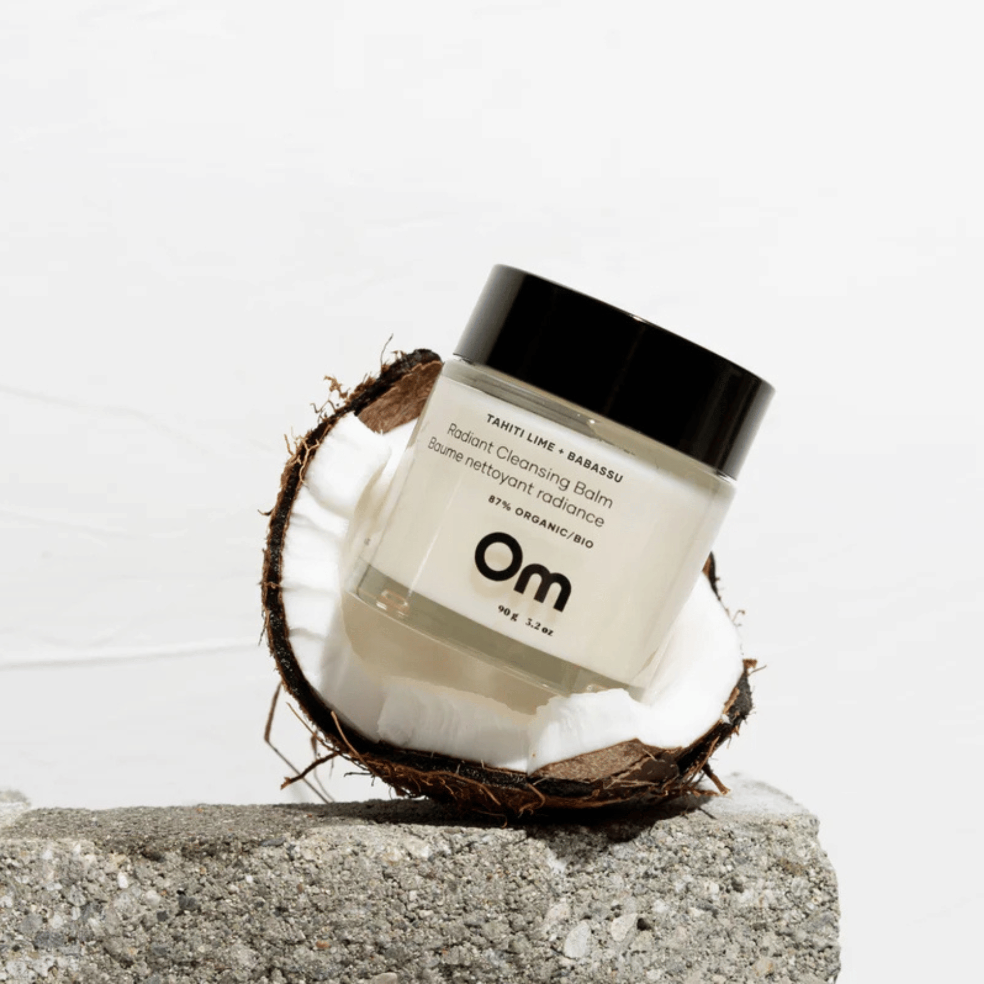 Om Tahiti Lime + Babassu Radiant Cleansing Balm