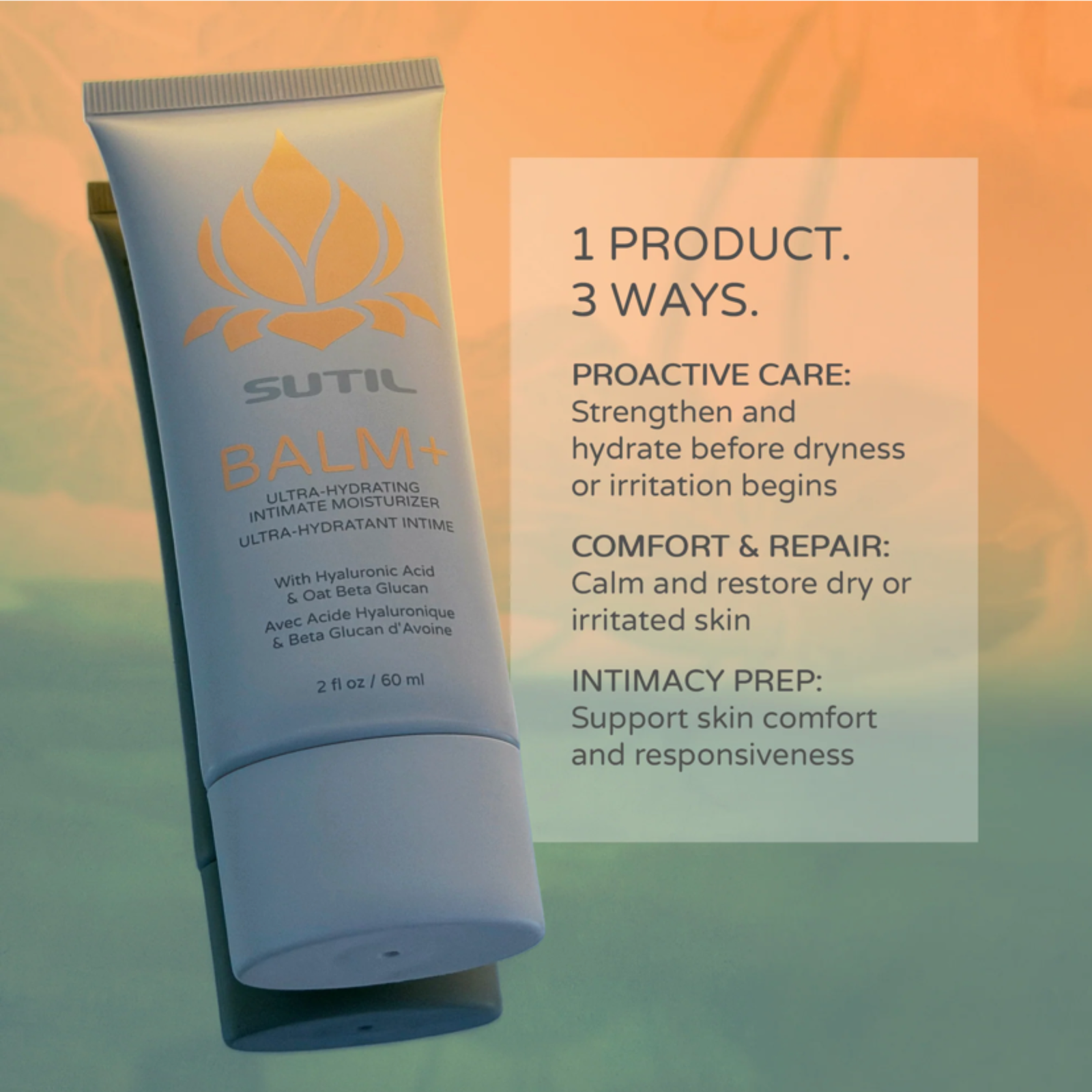 Sutil Balm+ Intimate Moisturizer