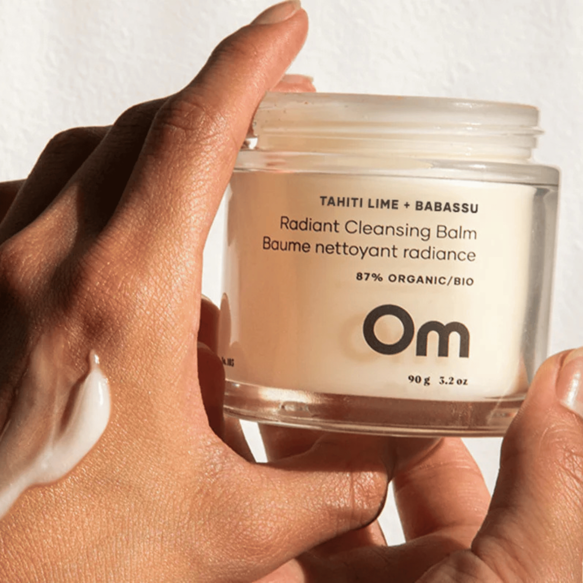 Om Tahiti Lime + Babassu Radiant Cleansing Balm