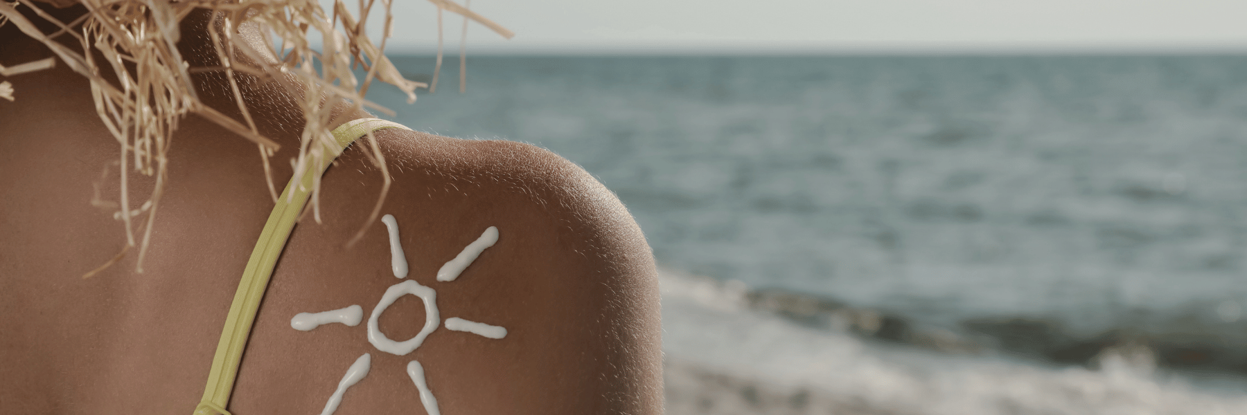 Sunscreen for anti aging skincare routine.