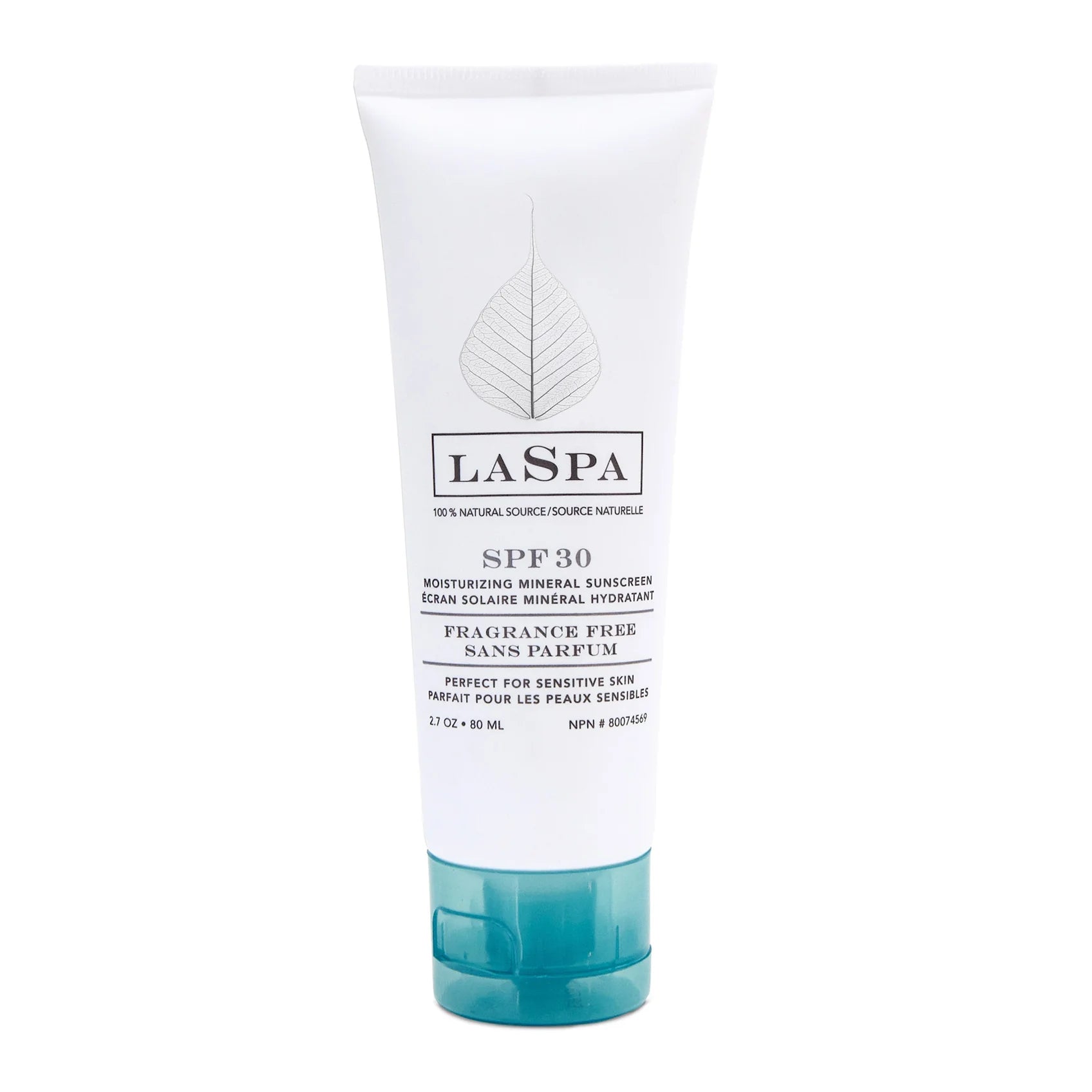 LaSpa SPF30 Moisturizing Mineral Sunscreen