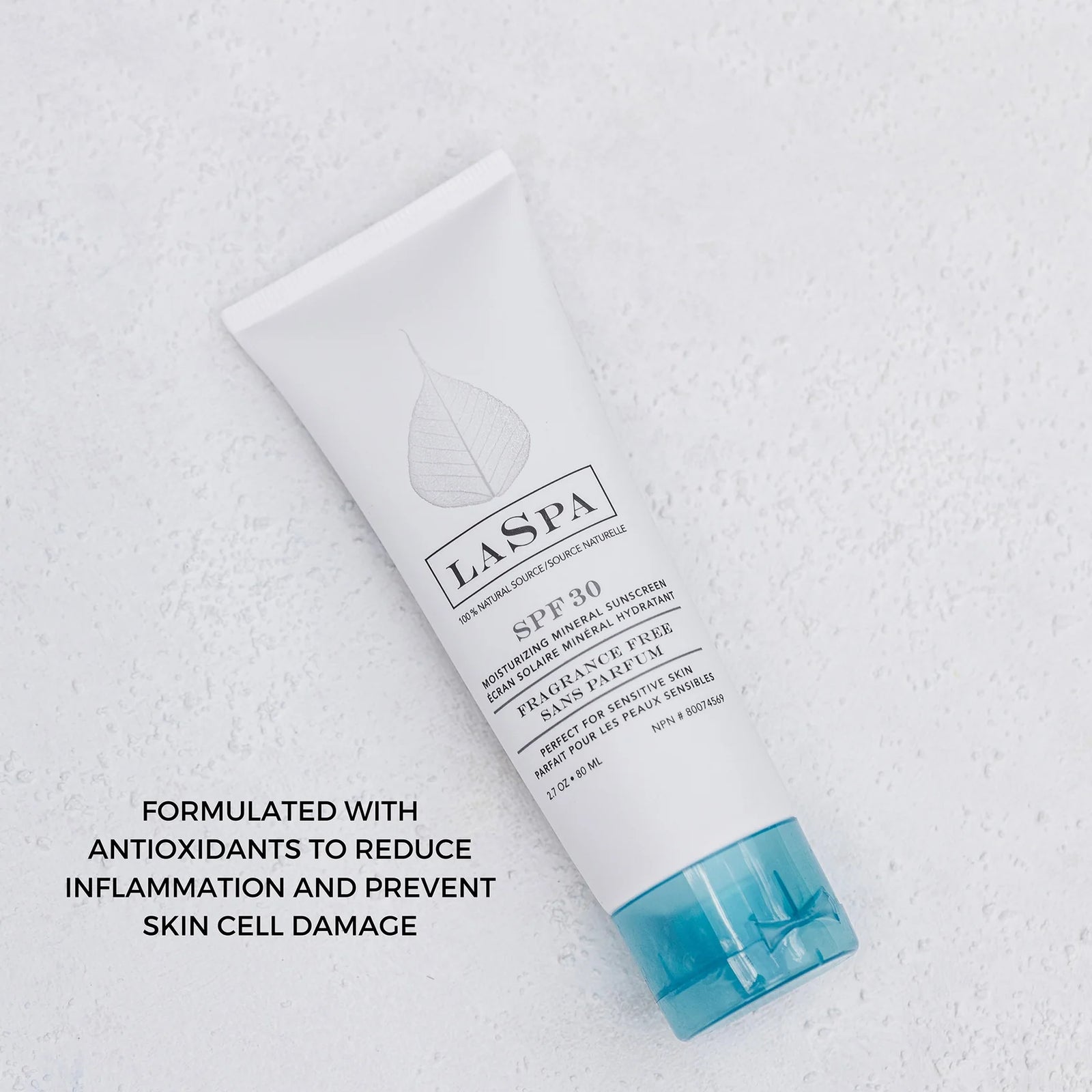 LaSpa SPF30 Moisturizing Mineral Sunscreen