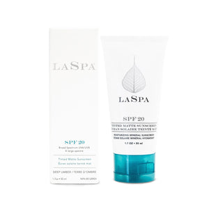LaSpa SPF20 Tinted Matte Sunscreen (Light shade)
