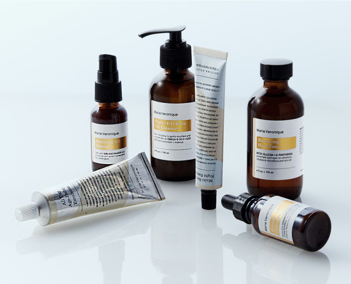Marie Veronique skincare products