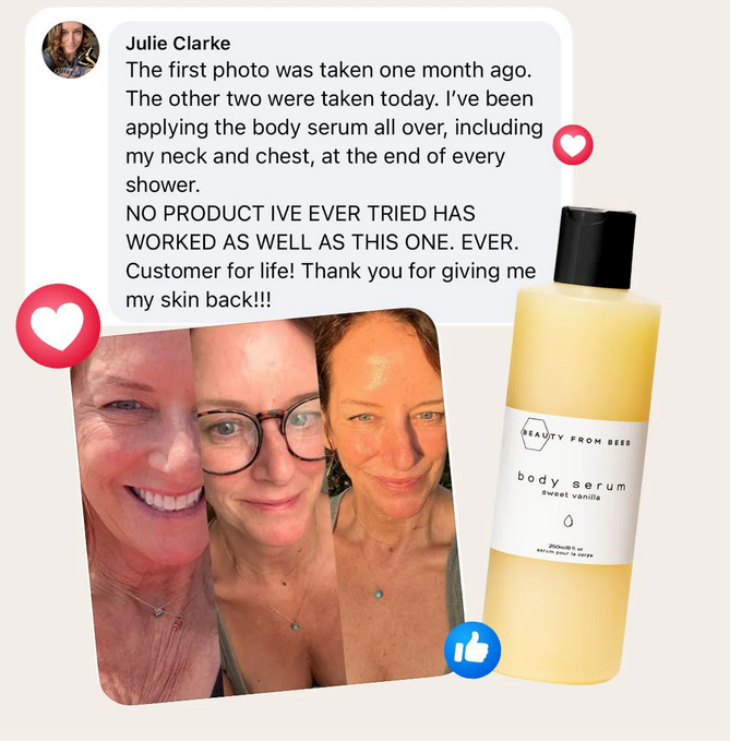 Beauty From Bees Body Serum