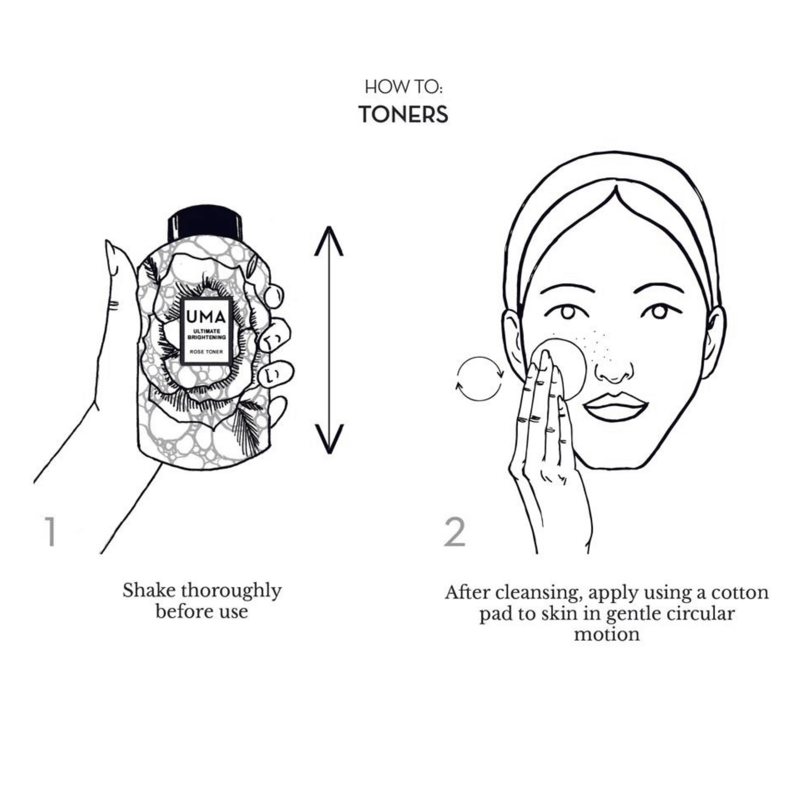 uma toner instructions