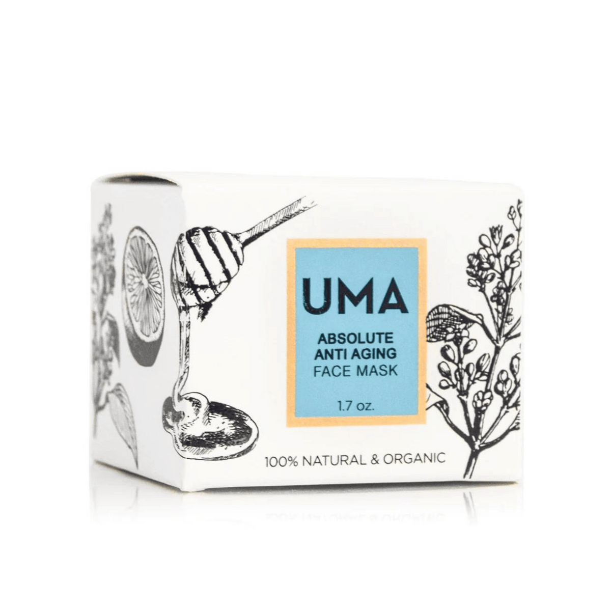 uma absolute anti-aging face mask box