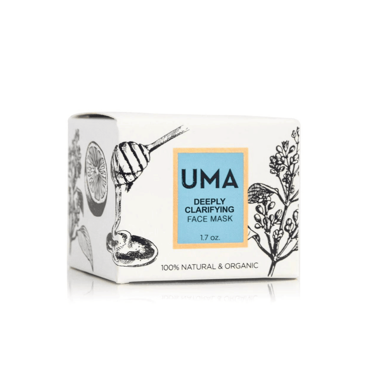 uma clarifying face mask boxed