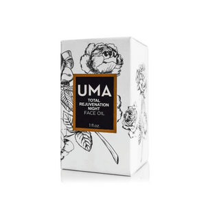 uma rejuvenating facial oil box