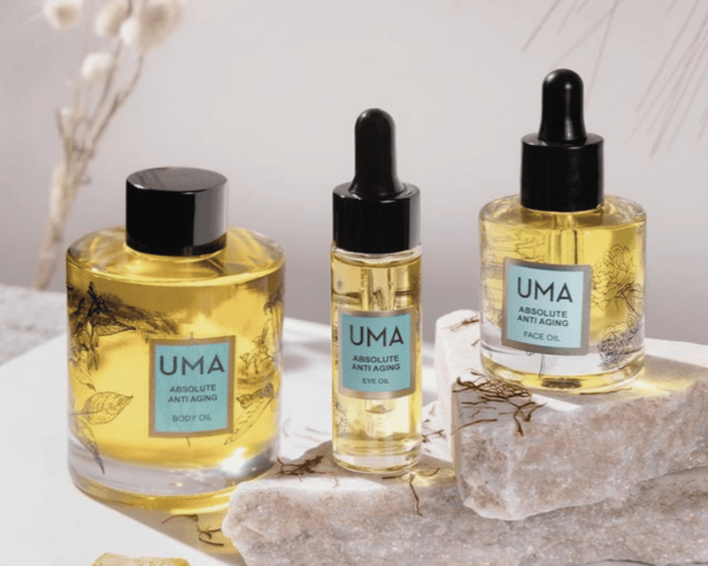 UMA skincare at Lilou Organics