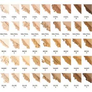 foundation swatch samples