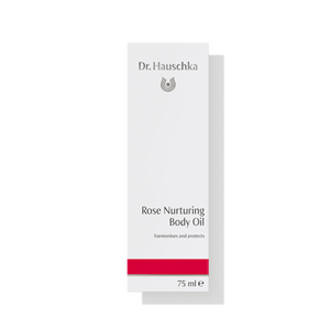 dr hauschka rose body oil box