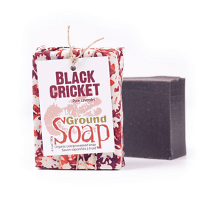 ground soap black cricket