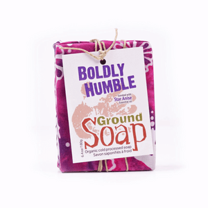 ground soap boldly humble wrapped