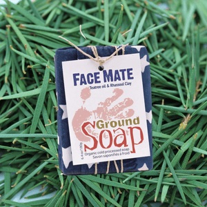 Ground Soap Face Mate (tea tree & clay)