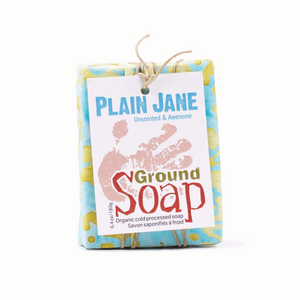 ground soap plain Jane wrapped