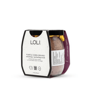 packaging for loli purple corn grains