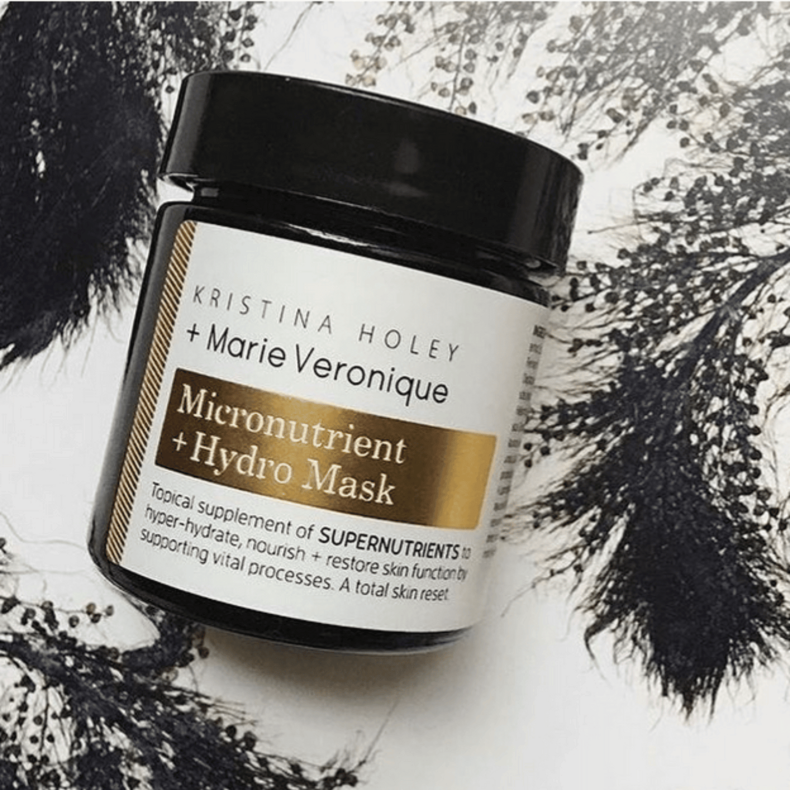 marie veronique mask on home page