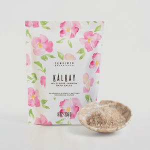 Skwálwen Botanicals Kalkay Wild Rose & Yarrow Bath Salts