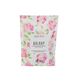 Skwálwen Botanicals Kalkay Wild Rose & Yarrow Bath Salts