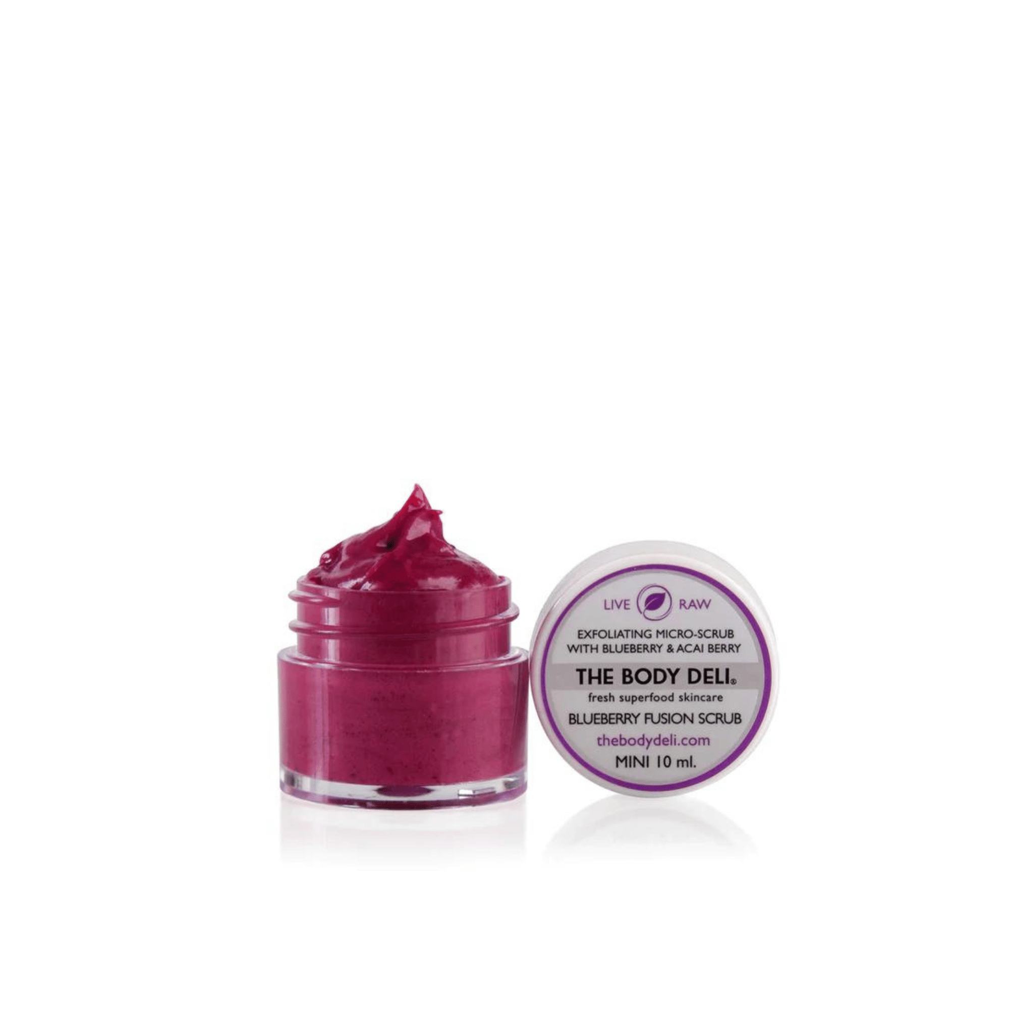 body deli blueberry scrub trial