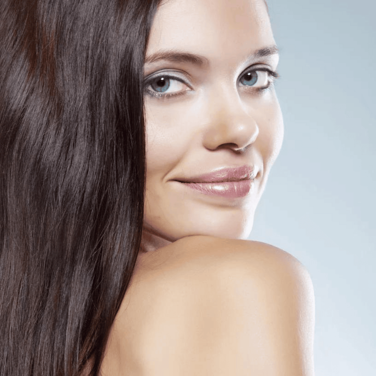 beautiful hair on woman