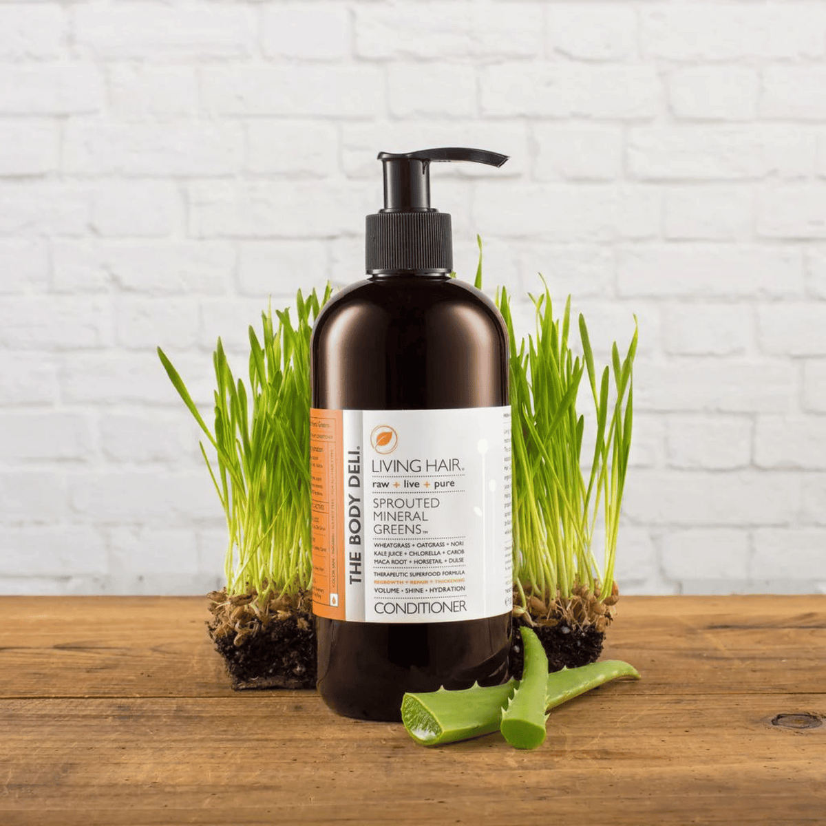 body deli conditioner with aloe and wheatgrass
