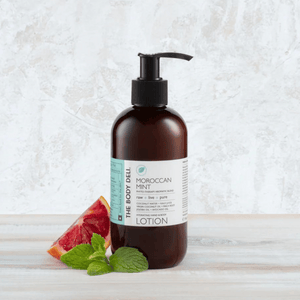 lotion with mint and orange