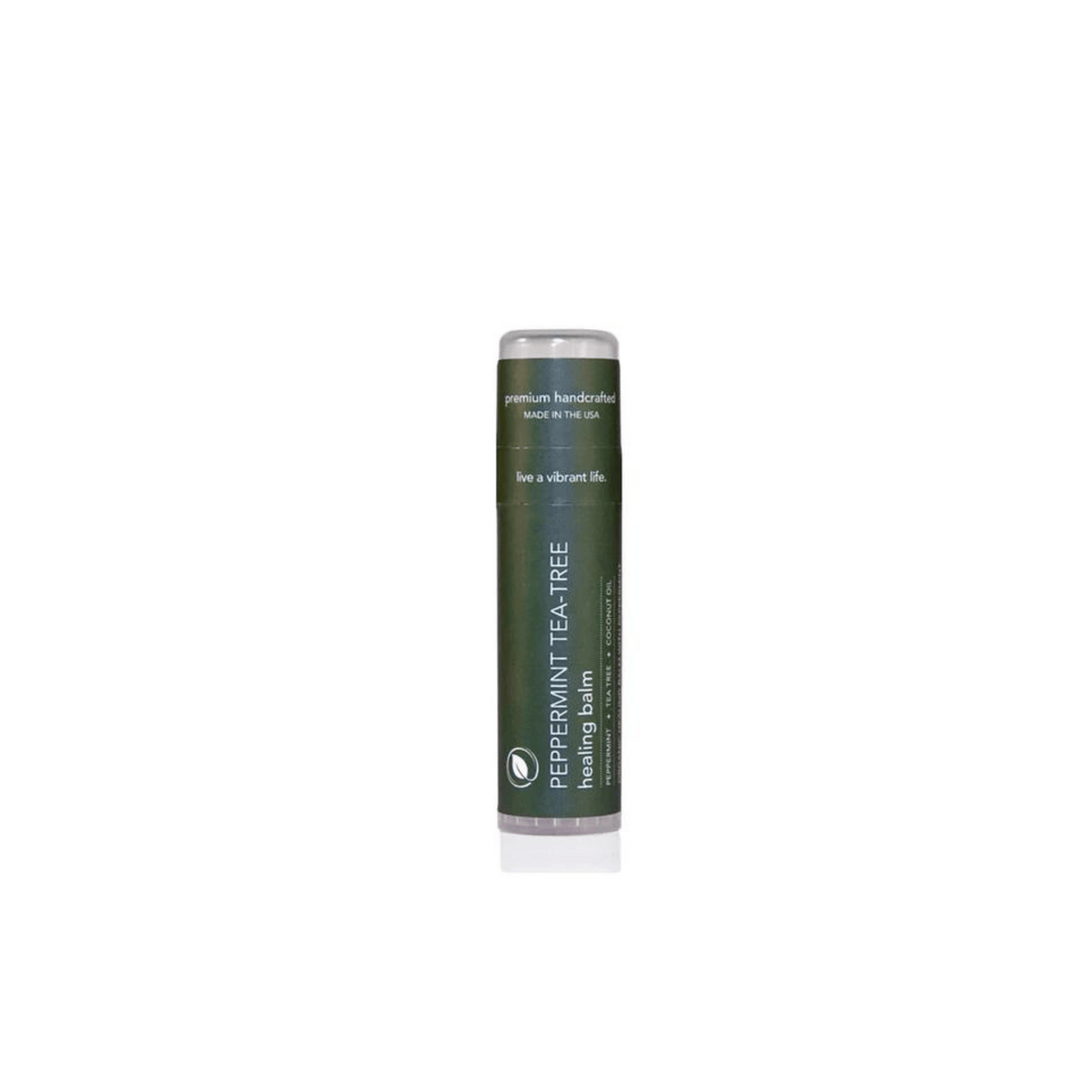 body deli peppermint tea tree lip balm