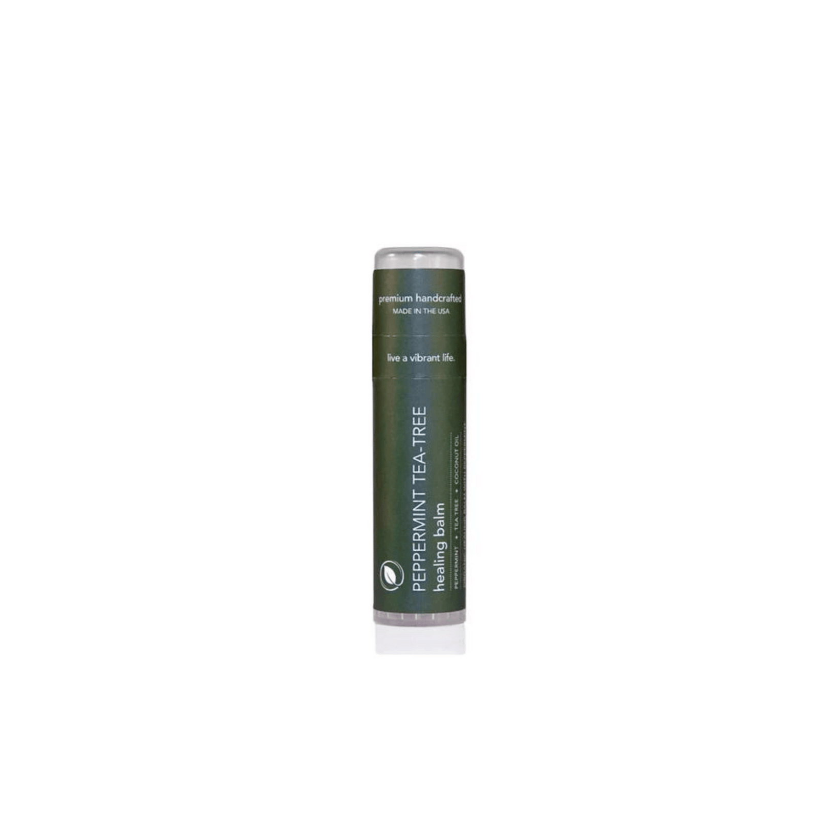 body deli peppermint tea tree lip balm