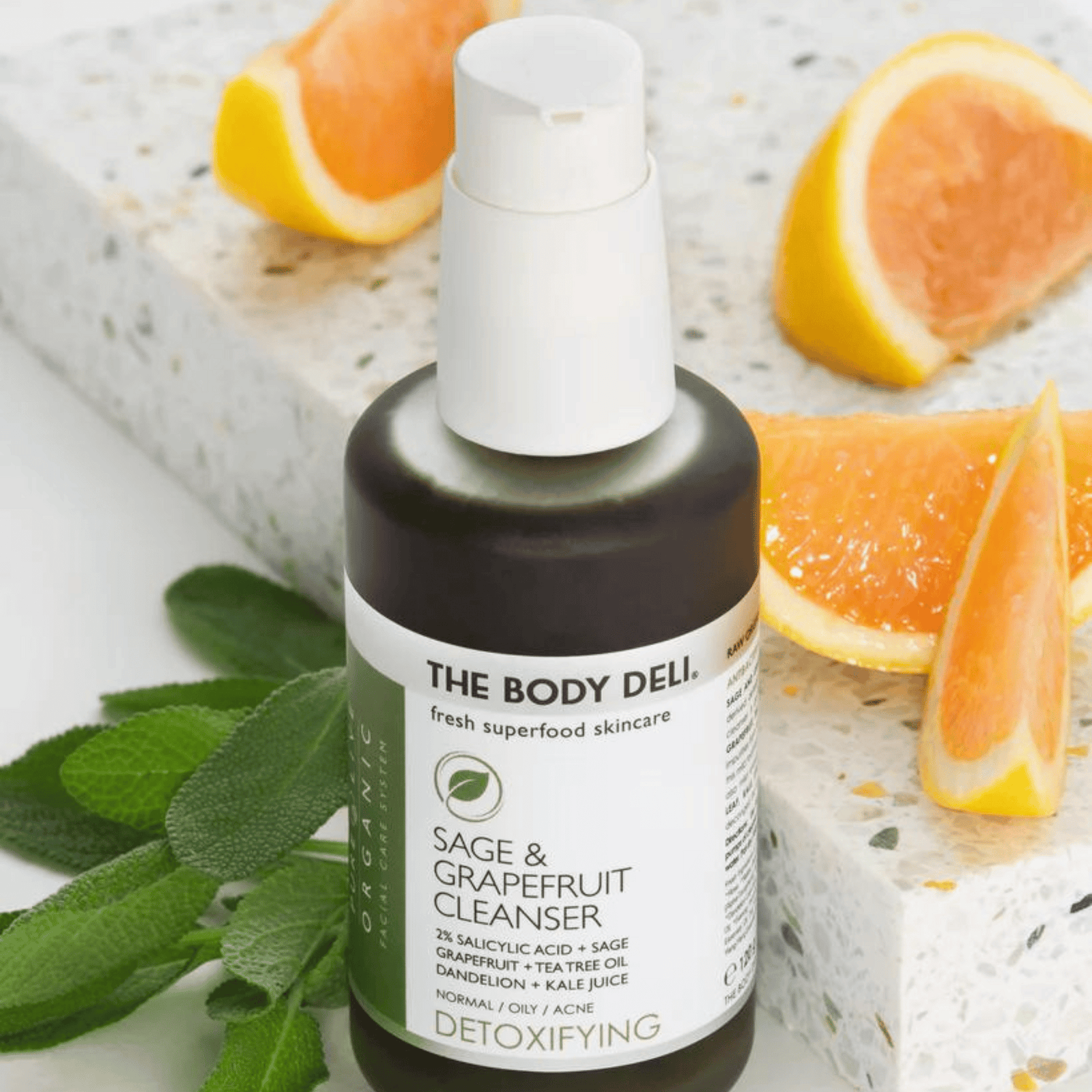 Cleanser with Grapefruit and Sage