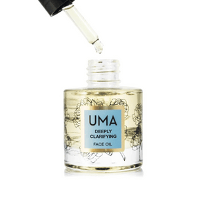 uma clarifying facial oil dropper