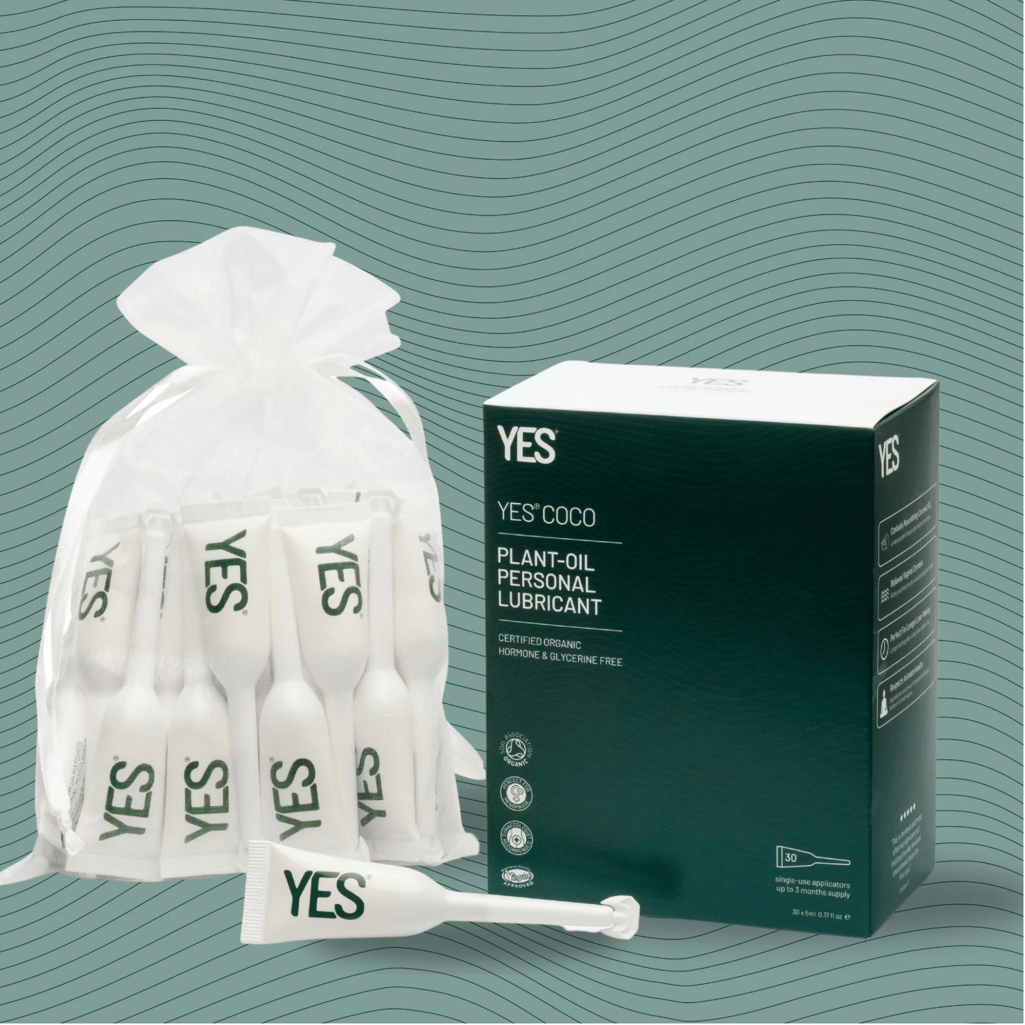 yes coco plant based oil applicator lubricant