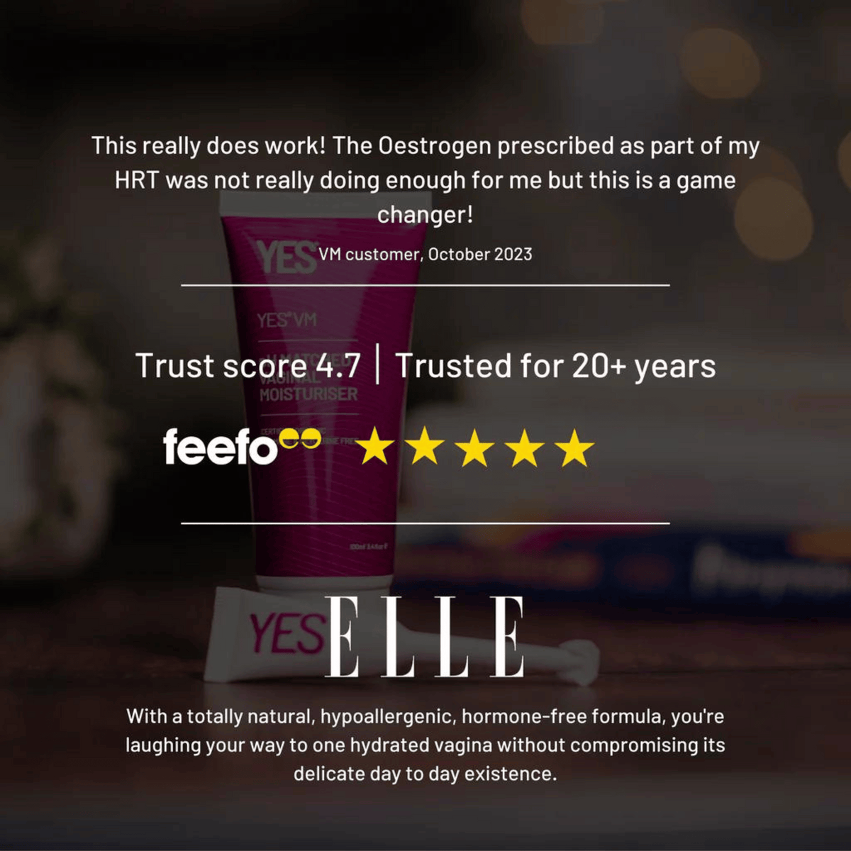 Yes VM Lubricant reviews and testimonials.