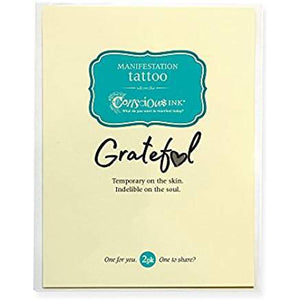 Buy Temporary Grateful Tattoo Online in Canada