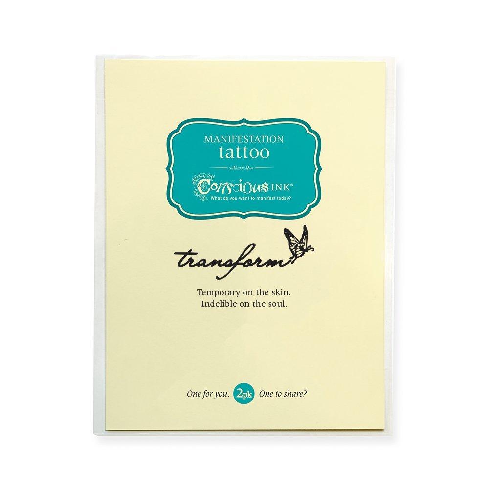 Conscious Ink Temporary Tattoo - Transform